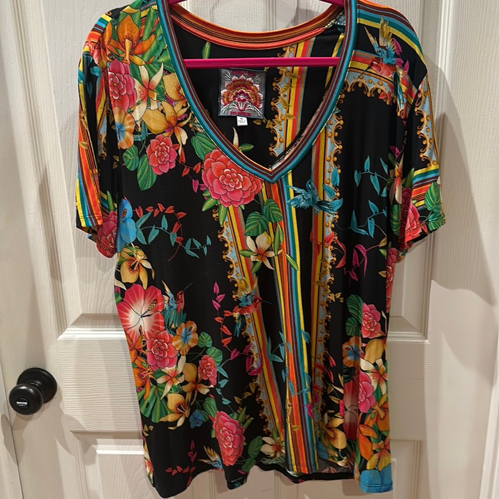 Beautiful Johnny Was XL TOP
